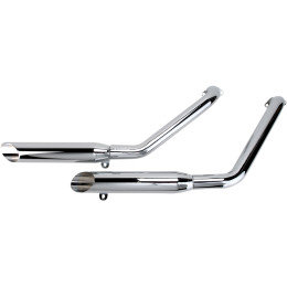  COBRA EXHAUST SYSTEM 2 INTO 2 SLASH CUT TIPS HONDA VT 1100 C