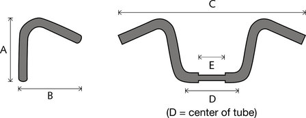 16&quot; APE HANGER THROTTLE-BY-WIRE CHROME