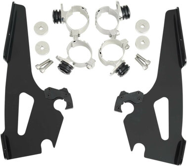Mounting kit trigger lock Batwing Fairing Black, voor Type MEM7081 artikelnummer 23300075