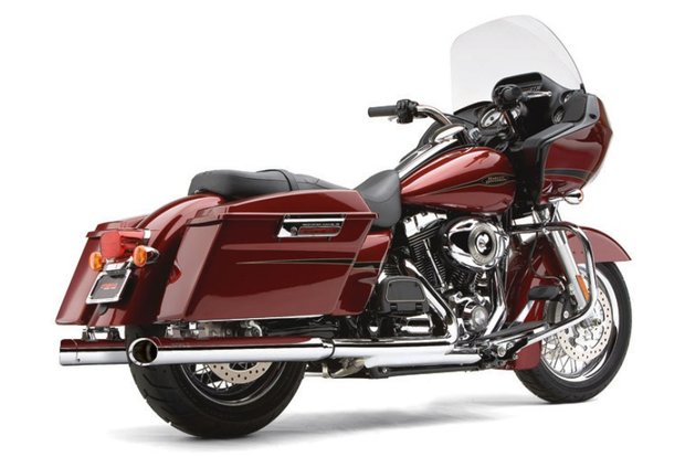 COBRA 3" SLIP ON MUFFLERS CHROME HD