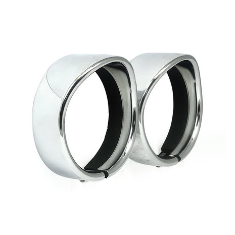 TRIM RING, VISOR STYLE. 7 INCH