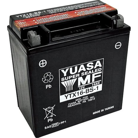 BATTERY YTX® 12V 150 MM X 86 MM X 160,02 MM 