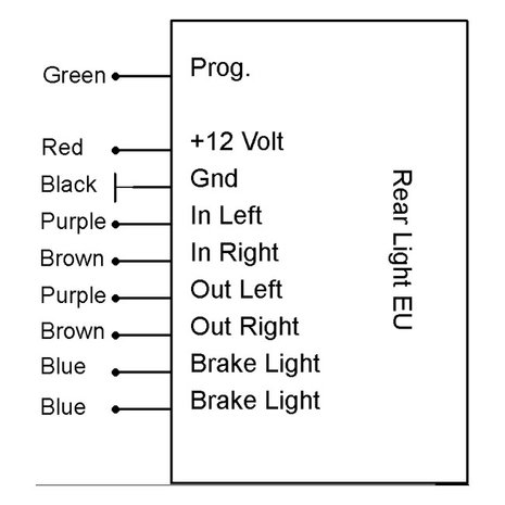 AXEL JOOST ELEKTRONIK, REAR LIGHT EU