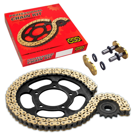 Chain and Sprocket Kit Honda Shadow VT600 Customizeyourbike, de voor al je
