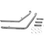 COBRA-EXHAUST-SYSTEM-2-DRAG-PIPE-SLASH-CUT-CHROME.-HONDA-VT-1100